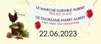 10 ans marché albert