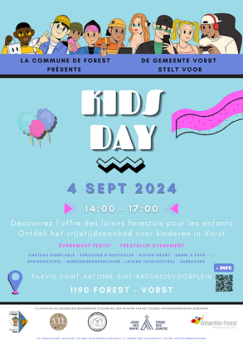 Affiche bilingue FR NL KIDSDAY2024 (1)